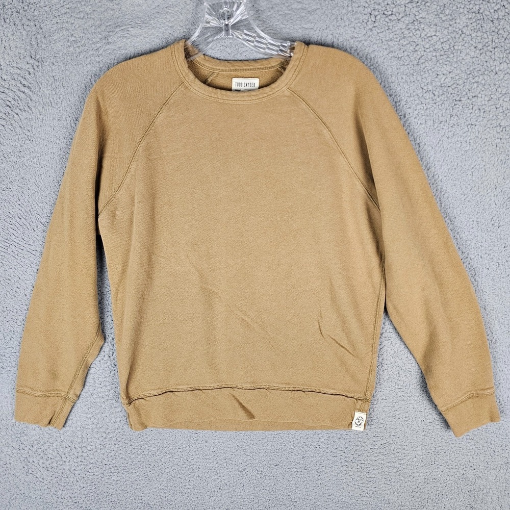 Todd‎ Snyder Sweatshirt Mens XS Midweight Regular Fit Long Sleeve Crew Neck